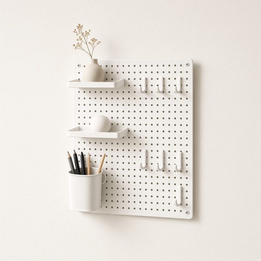 Pegboard Wall Organizer Kit